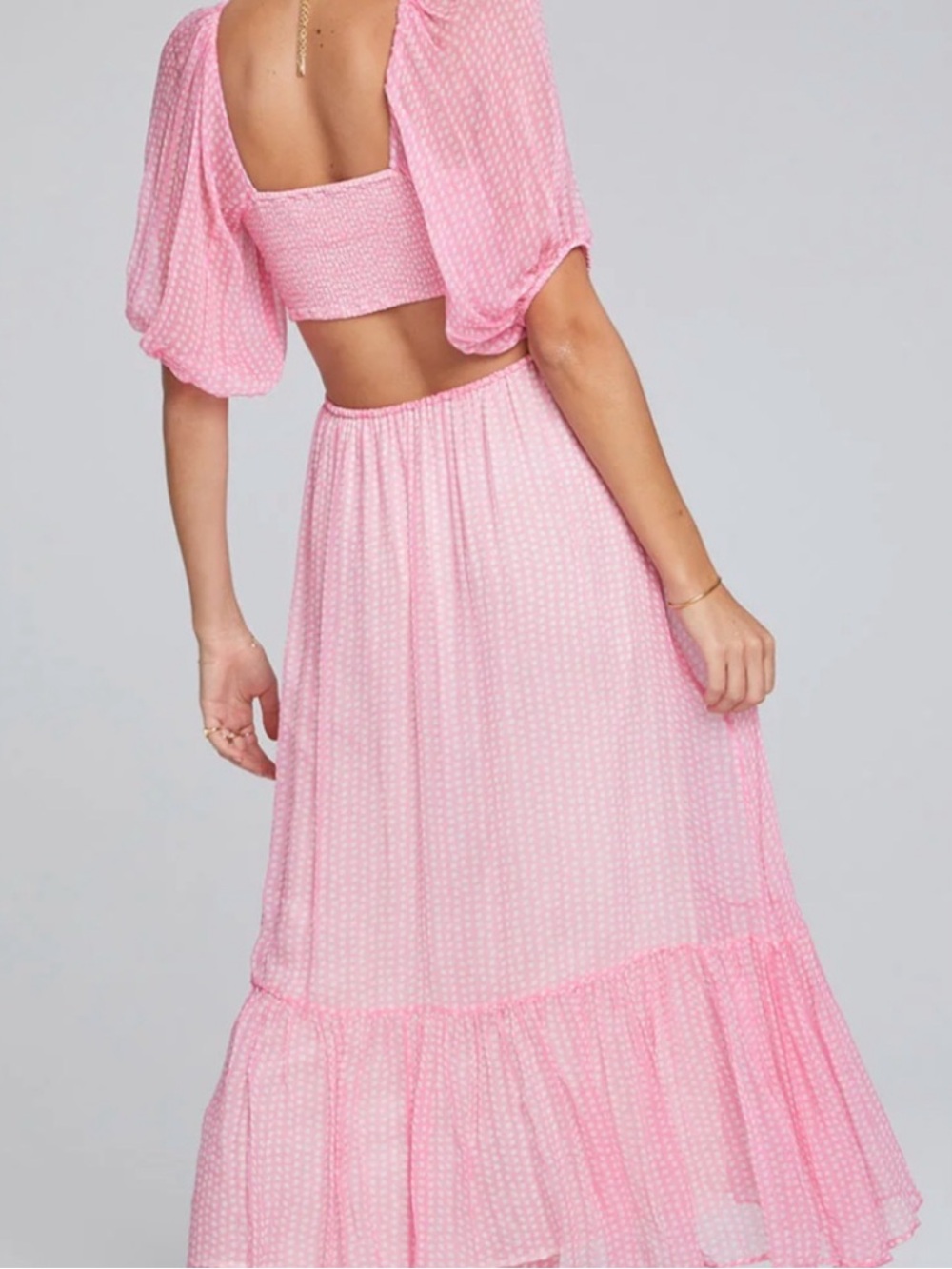 Saltwater Luxe Pink Maxi Dress